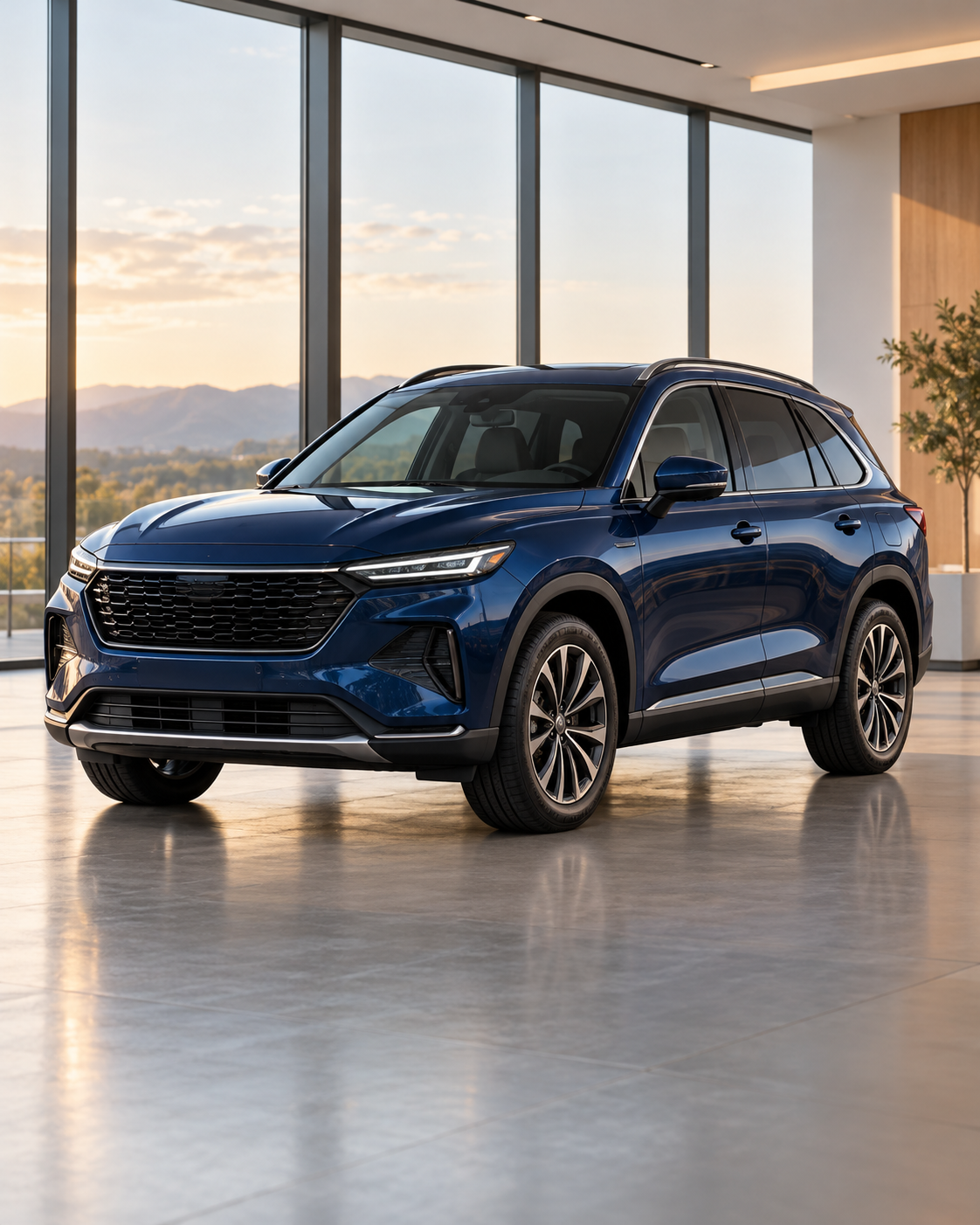 SUVs promotional illustration